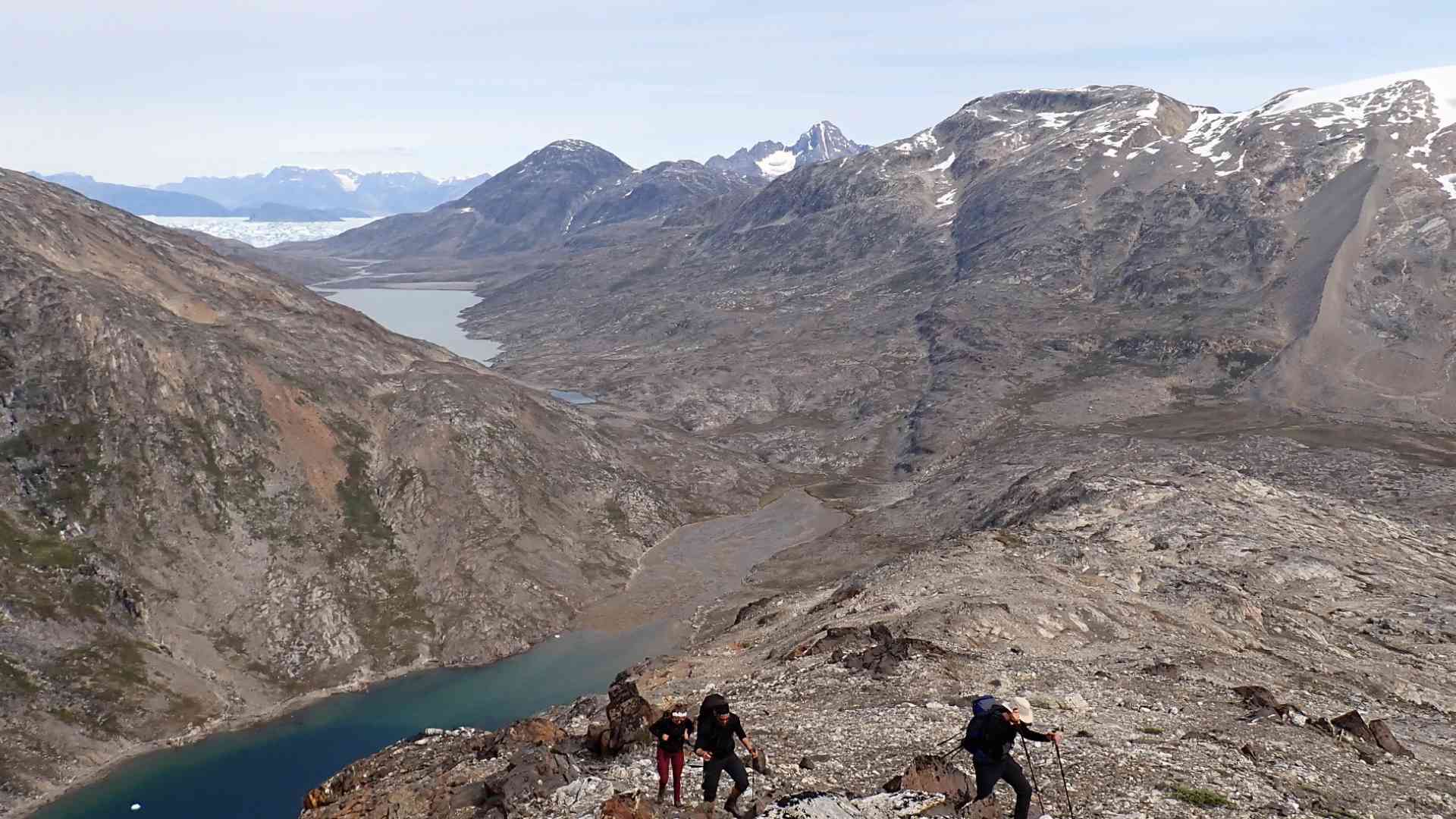 Greenland hiking icefjords trek
