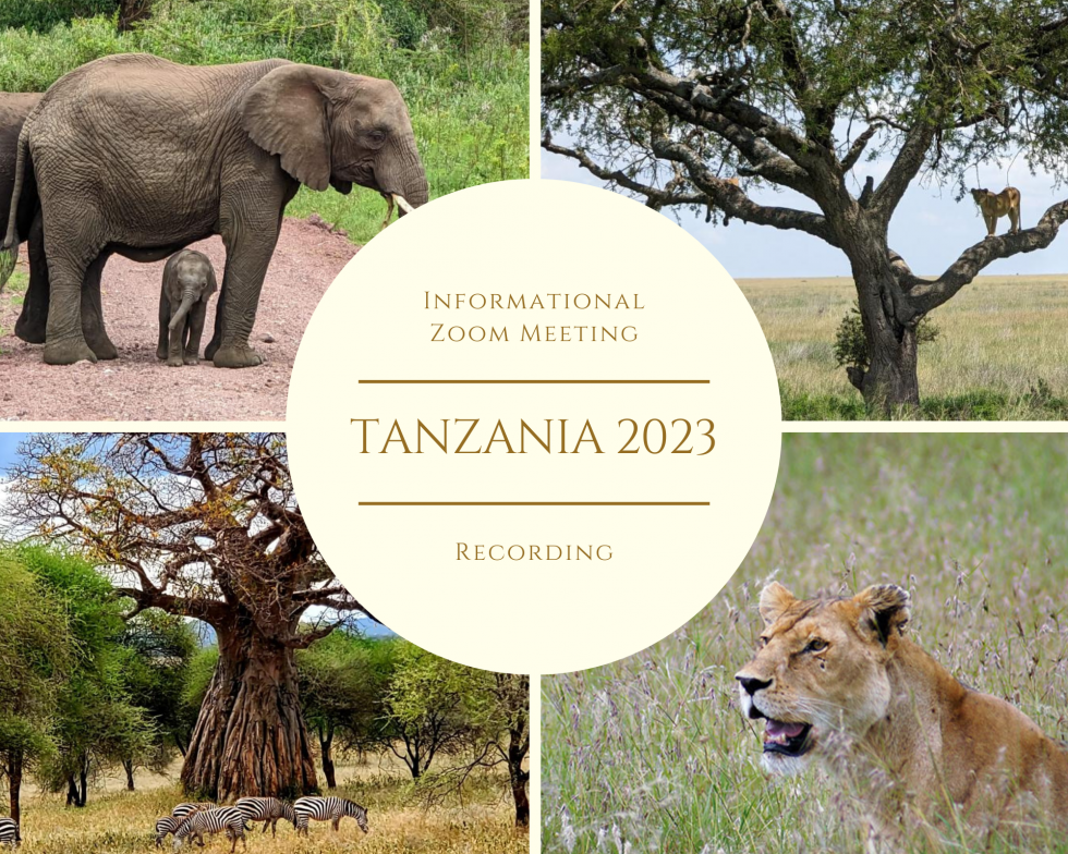 Tanzania - Informational Zoom Meeting Recording - Green Edventures Eco