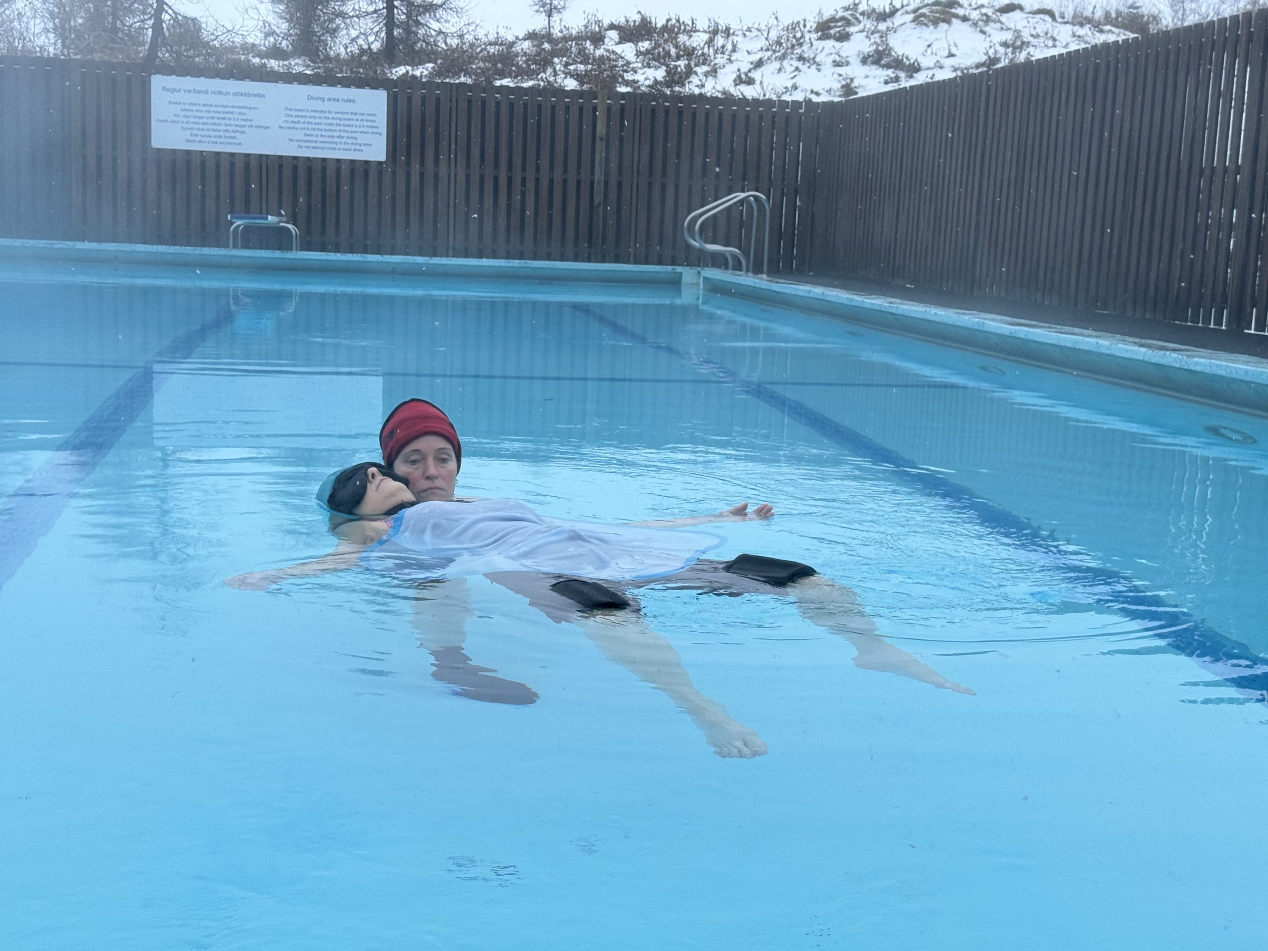 float therapy Iceland women's wellness retreat
