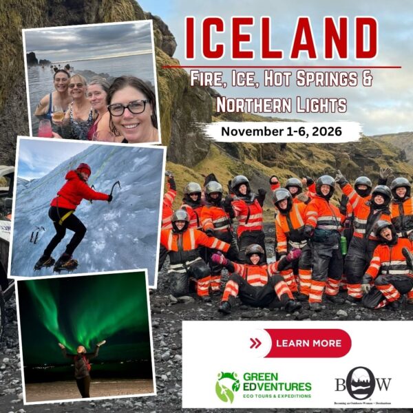 Becoming an Outdoors Woman Iceland
