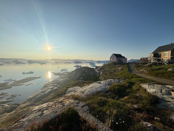 East Greenland village