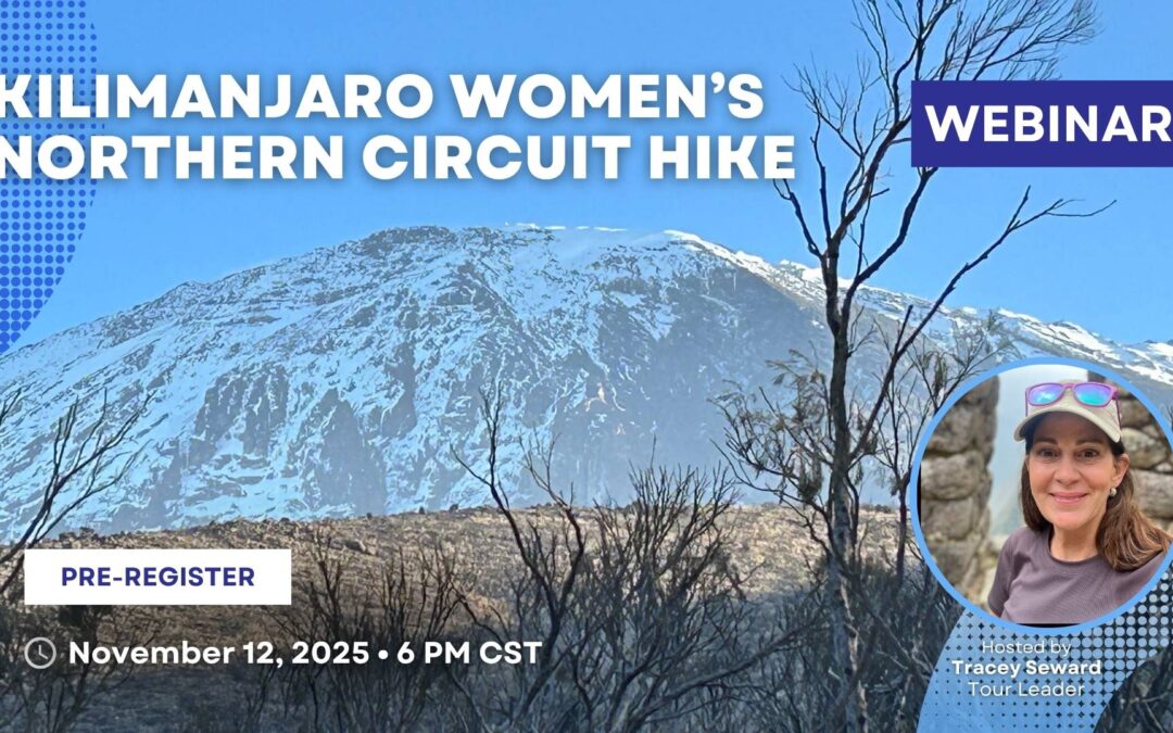 Webinar – 2026 Kilimanjaro Women’s Northern Circuit Hike