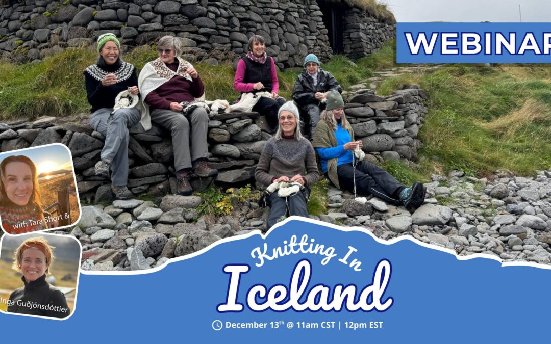 Webinar – 2026 Women’s Iceland Knitting Tours