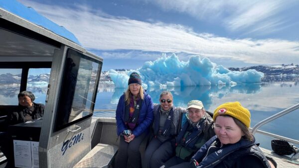 There are no roads from village to village in East Greenland.
