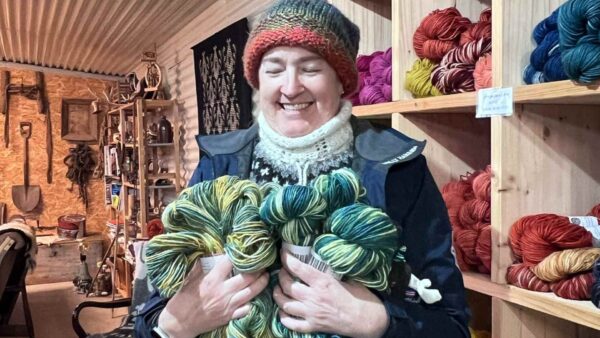 wool shopping knitting tour iceland