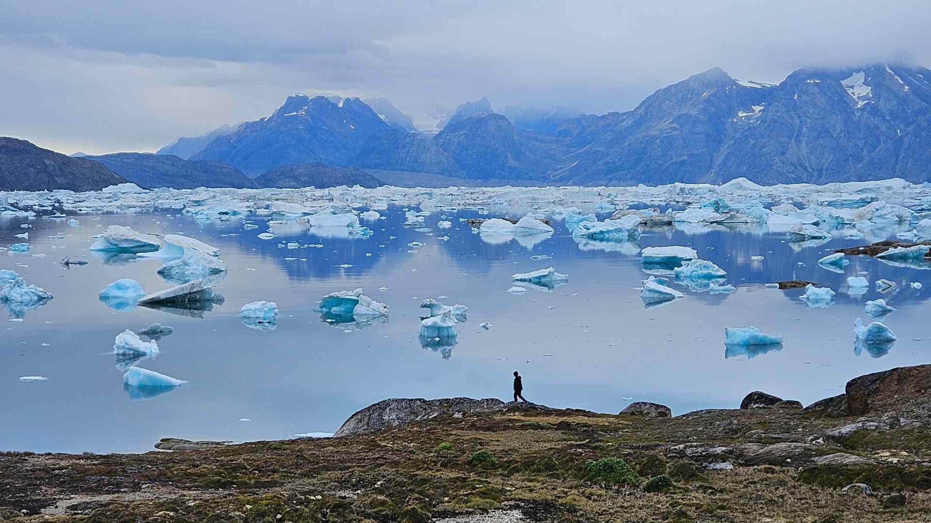 Nuuk peninsula east greenland