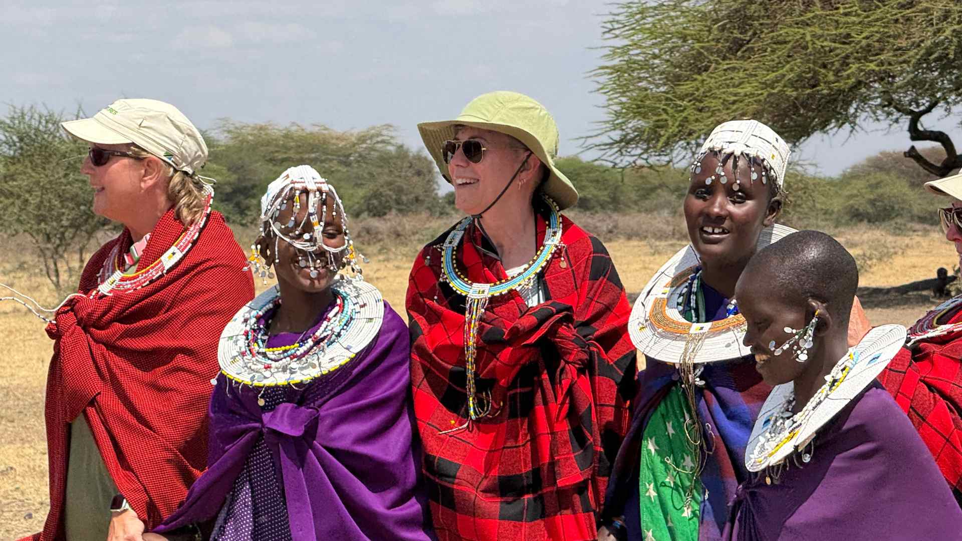 dancing with masaii in tanzania 