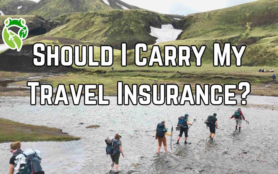 Should I carry my travel insurance while traveling